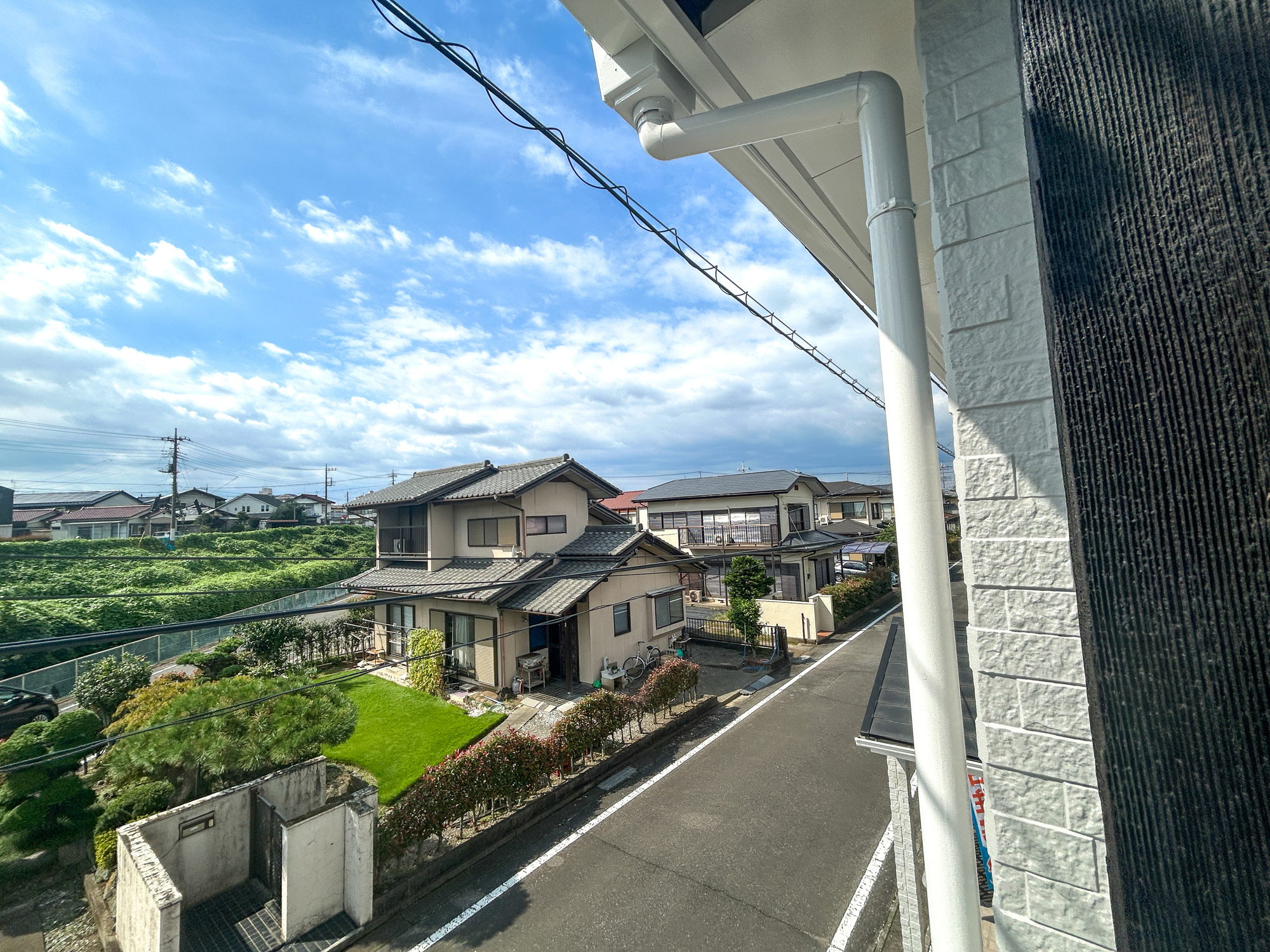 前橋市下大島町　中古住宅の展望|見晴らしの良い眺望は開放感たっぷり♪