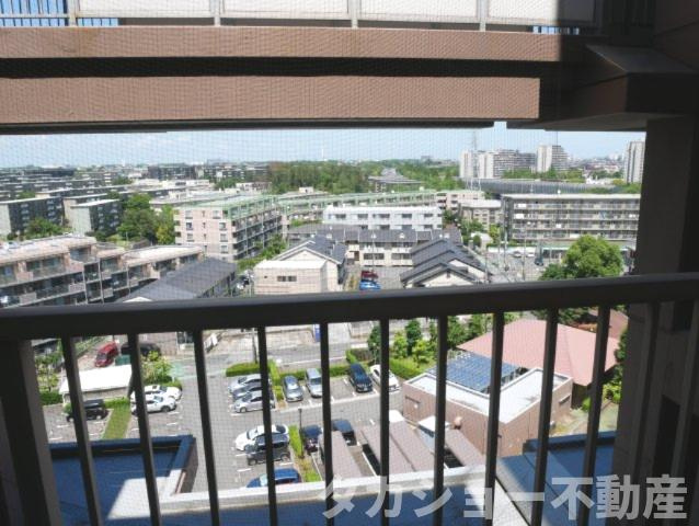 稲毛スカイマンションA棟の展望