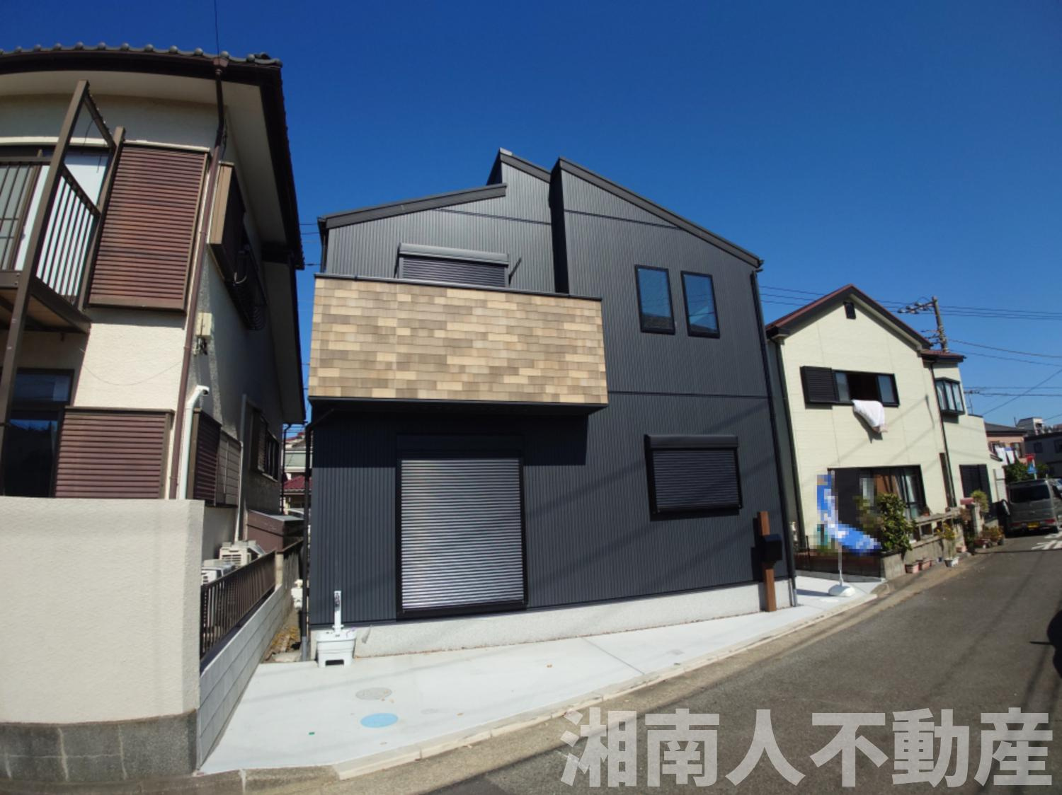 平塚市虹ヶ浜　新築戸建の外観|外観もきれいです