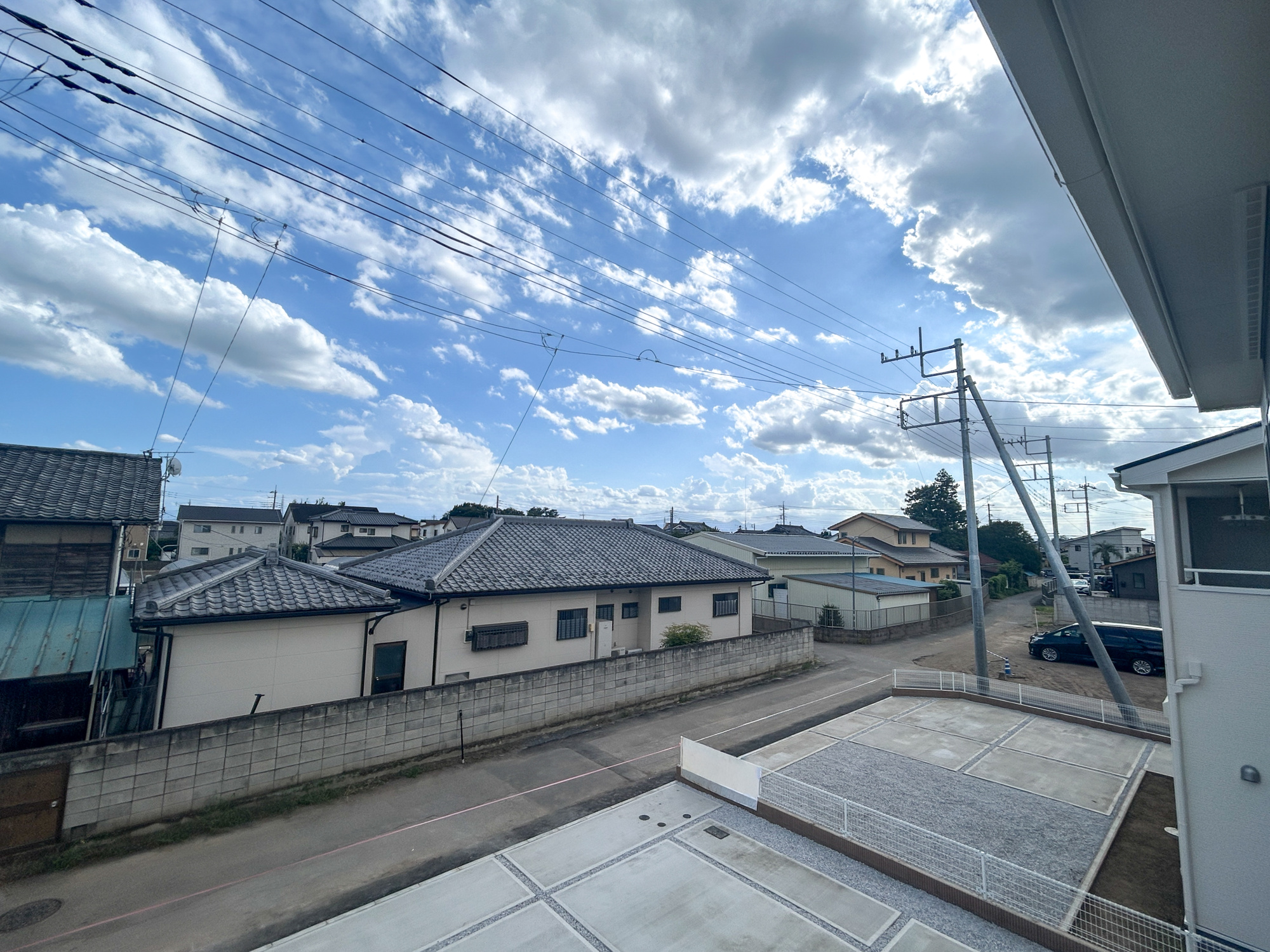 伊勢崎第3茂呂町　新築住宅全5棟の展望|見晴らしの良い眺望は開放感たっぷり♪