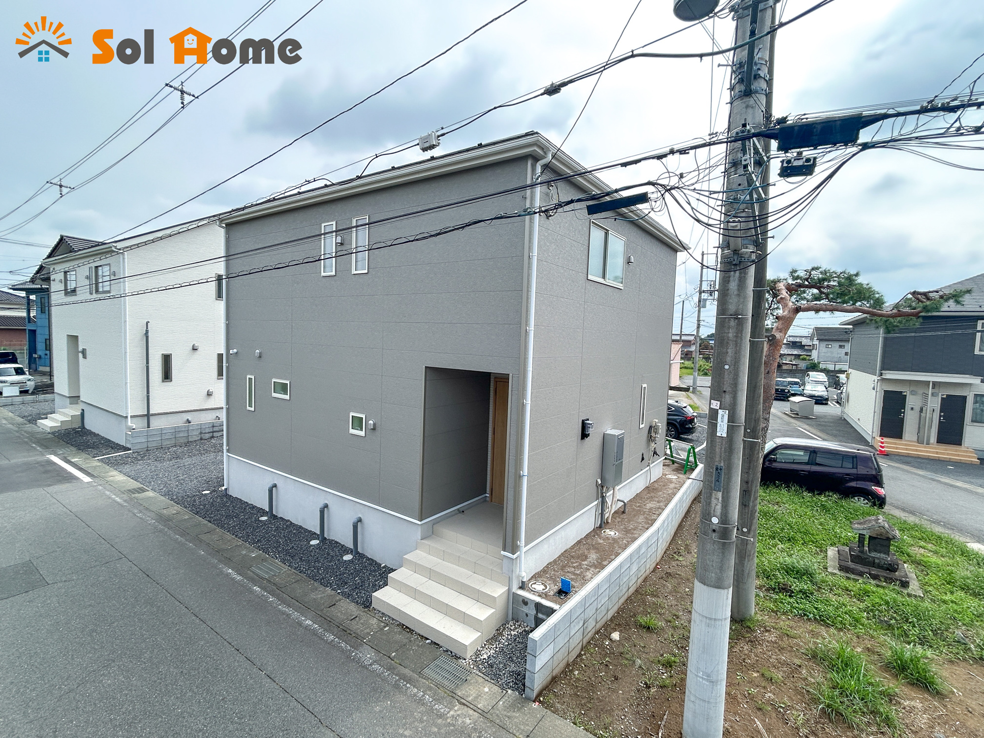 前橋市稲荷新田町第3　新築住宅全4棟の外観|◆本日のご案内も大歓迎です♪◆ 図面や写真では分からない部分を不動産のプロが丁寧にご説明いたします！！ 年中無休のソルホームはいつでもお問い合わせをお待ちしております♪