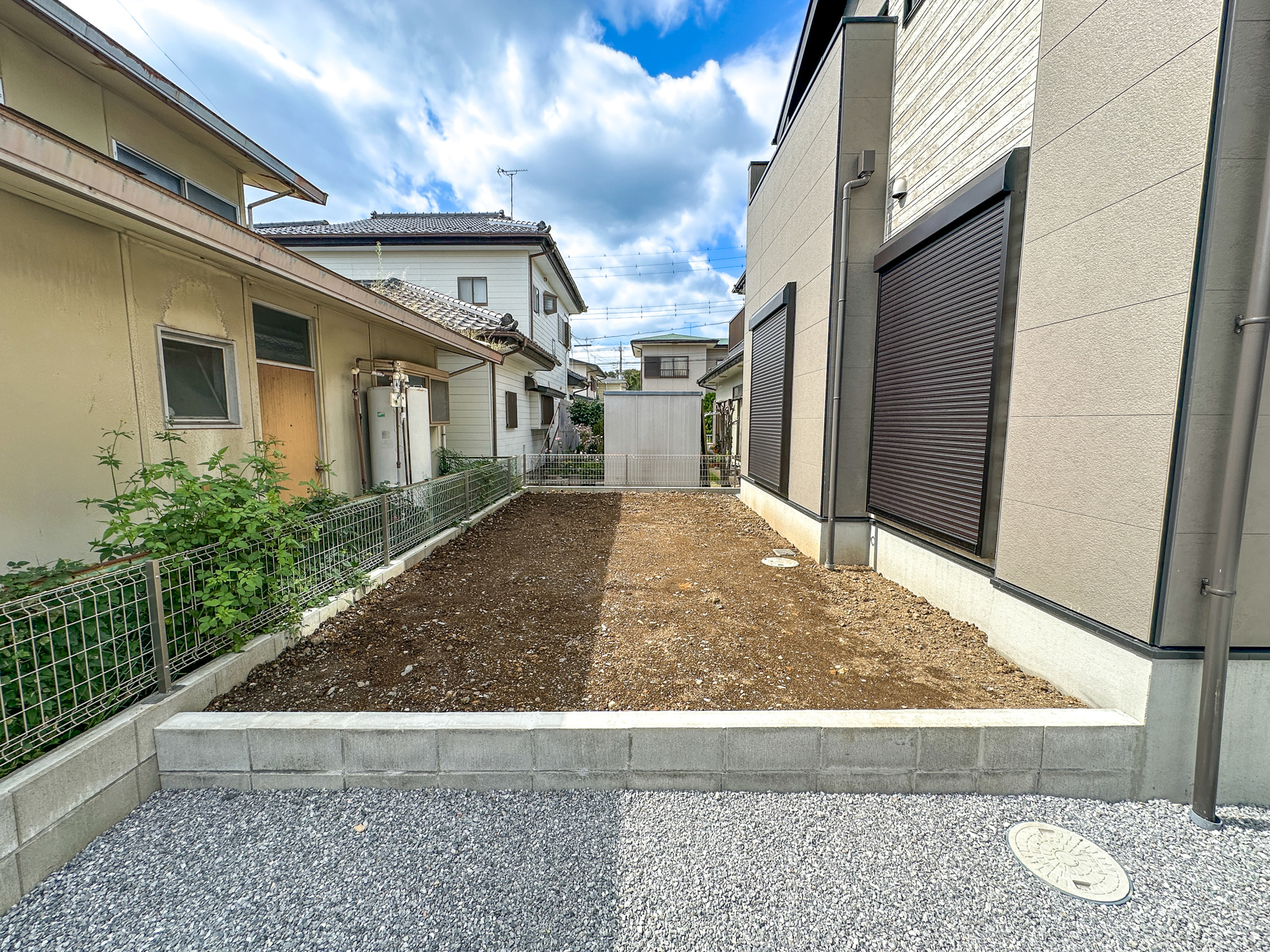 宇都宮市さつき３丁目の新築一戸建の庭|お庭での家庭菜園・ガーデニングを通じて、お子様と一緒に育てていくと、思い出も増えていきそうですね♪