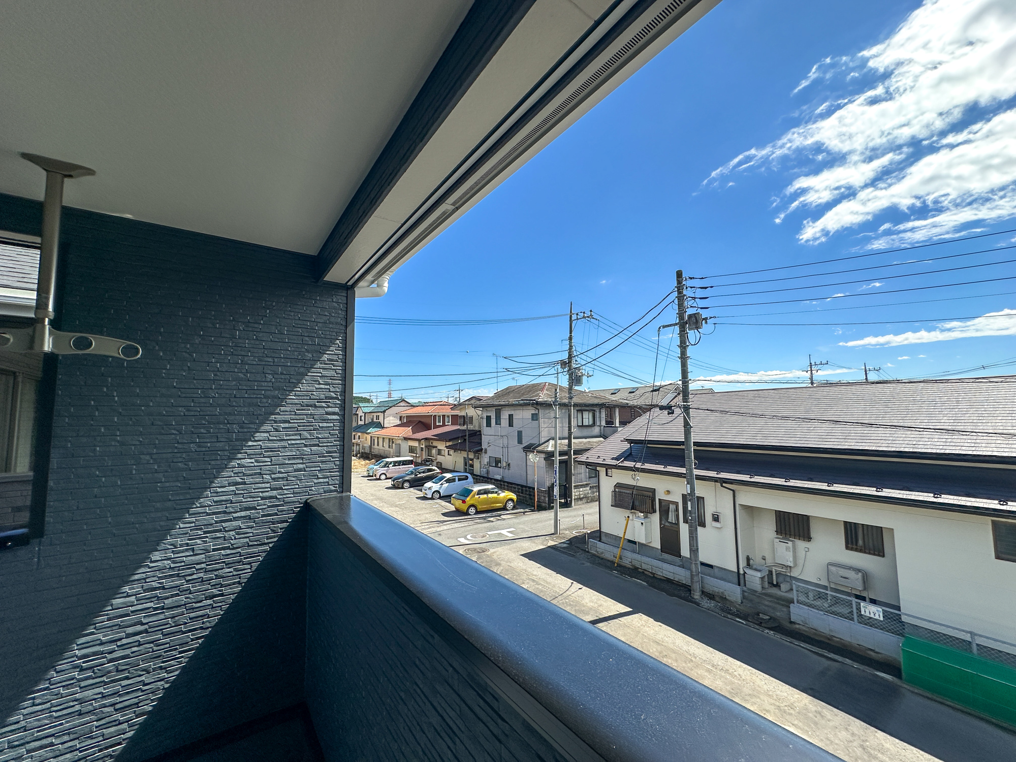 宇都宮市若草５丁目の新築一戸建の展望|隣地との距離が確保されているので開放感のある眺望♪