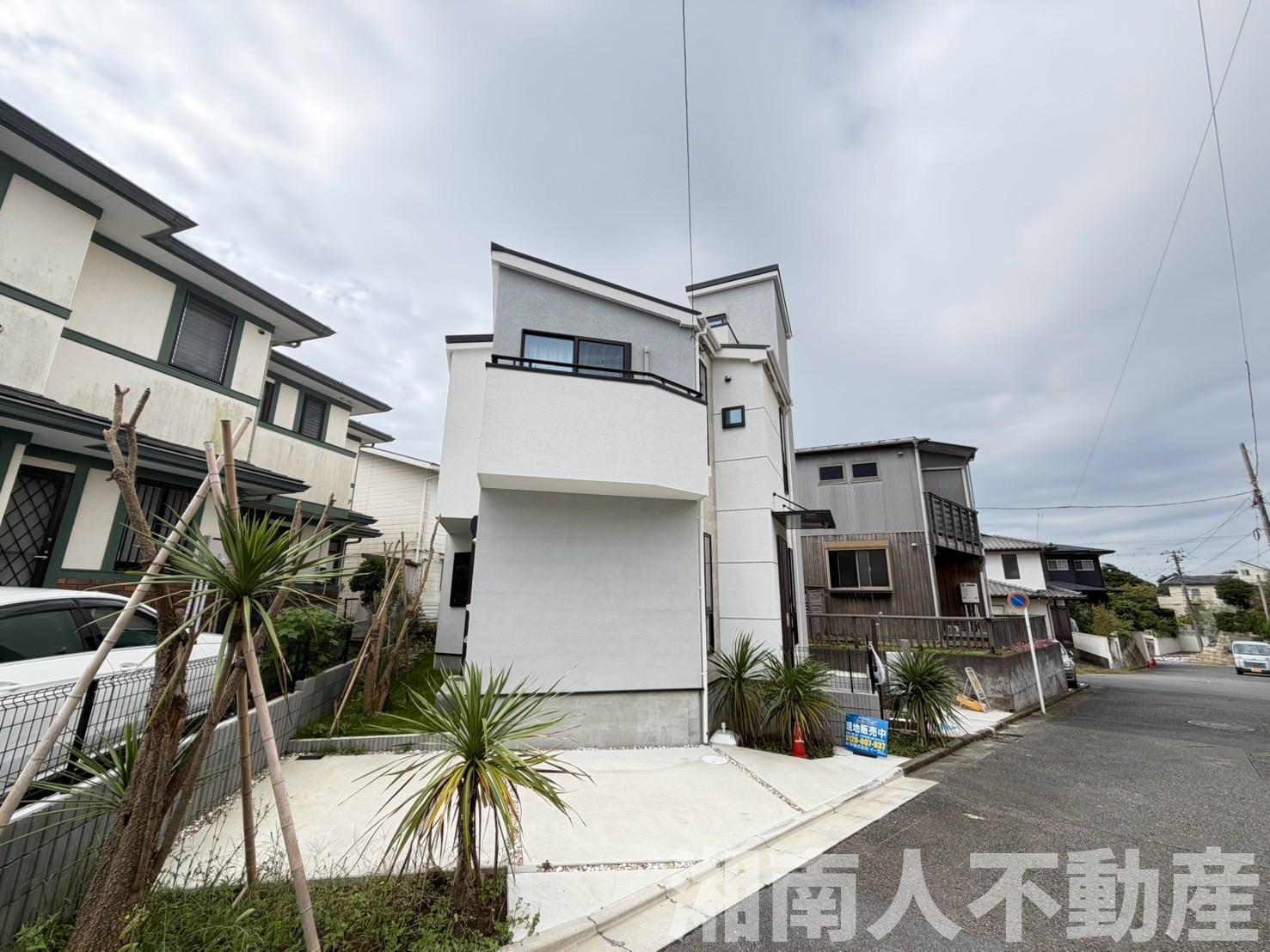 鎌倉市七里ガ浜２丁目１３３１－４３７新築戸建ての外観|外観もきれいです