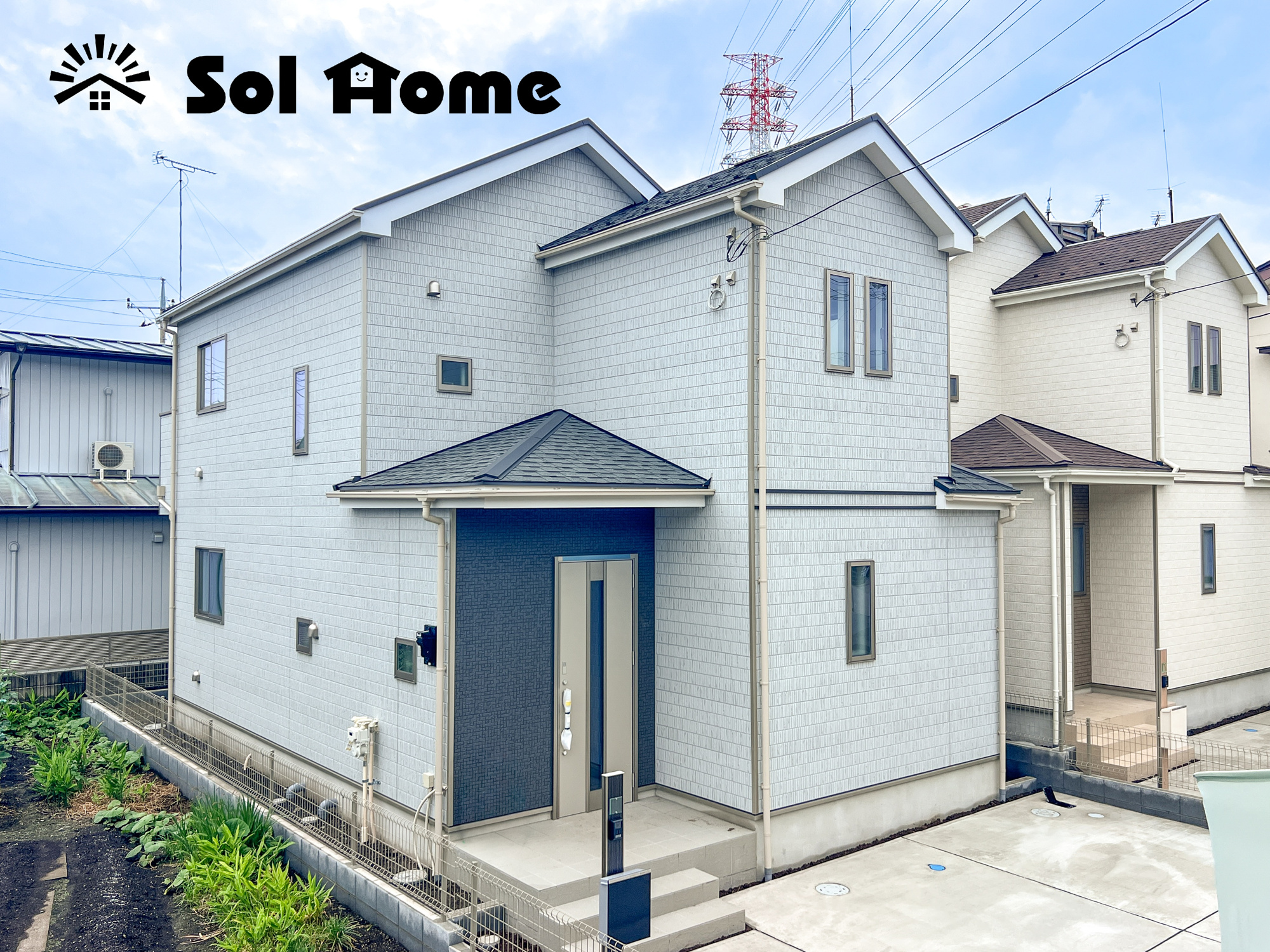 宇都宮市御幸本町の新築一戸建の外観|◆本日のご案内も大歓迎です♪◆ 図面や写真では分からない部分を不動産のプロが丁寧にご説明いたします！！ 年中無休のソルホームはいつでもお問い合わせをお待ちしております♪