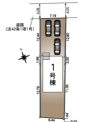 クレイドルガーデン　沼津市原　第22　全1棟の前面道路含む現地写真|建築の進捗を現地でご確認いただけます♪
完成後の住まいが楽しみな物件です♪
