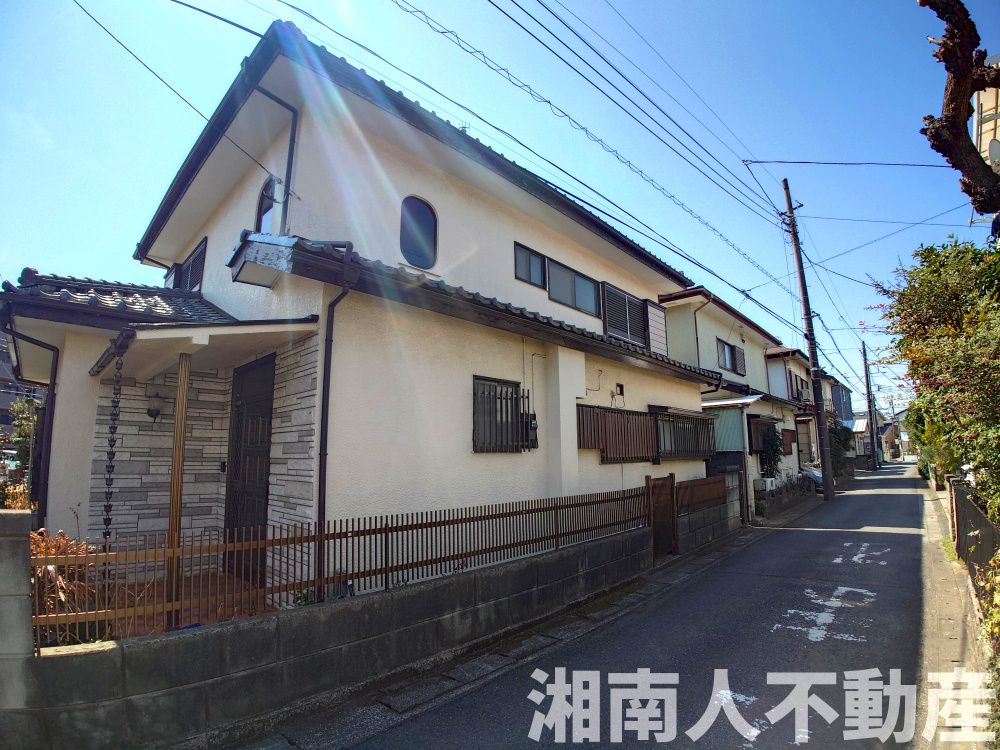 高座郡寒川町中瀬　中古戸建の前面道路含む現地写真|前面道路含む現地写真です