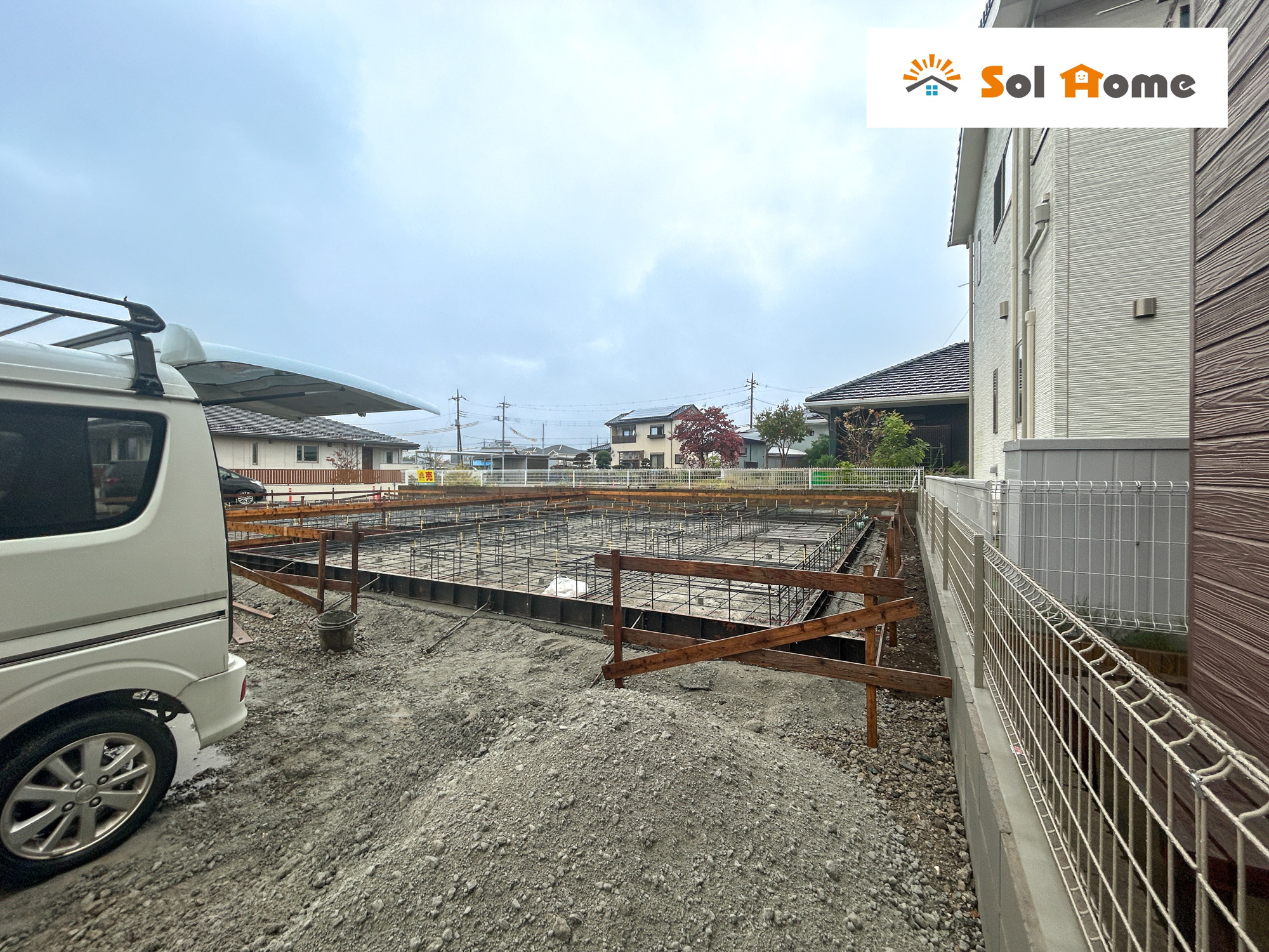 高崎市倉賀野町　新築住宅全2棟の外観|◆本日のご案内も大歓迎です♪◆ 図面や写真では分からない部分を不動産のプロが丁寧にご説明いたします！！ソルホームはいつでもお問い合わせをお待ちしております♪