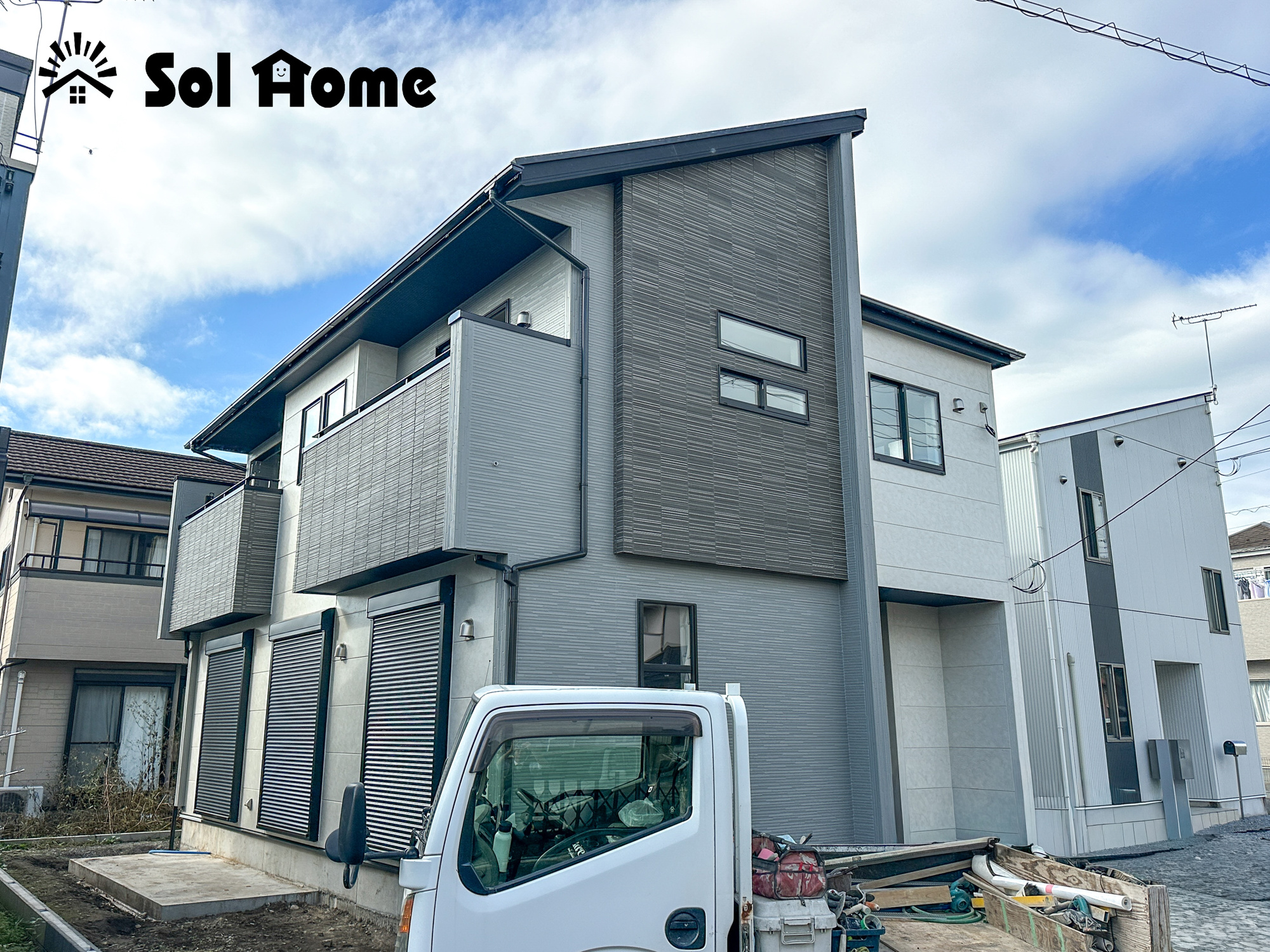 宇都宮市西川田町　新築住宅全１棟の外観|◆本日のご案内も大歓迎です♪◆ 図面や写真では分からない部分を不動産のプロが丁寧にご説明いたします！！ 年中無休のソルホームはいつでもお問い合わせをお待ちしております♪