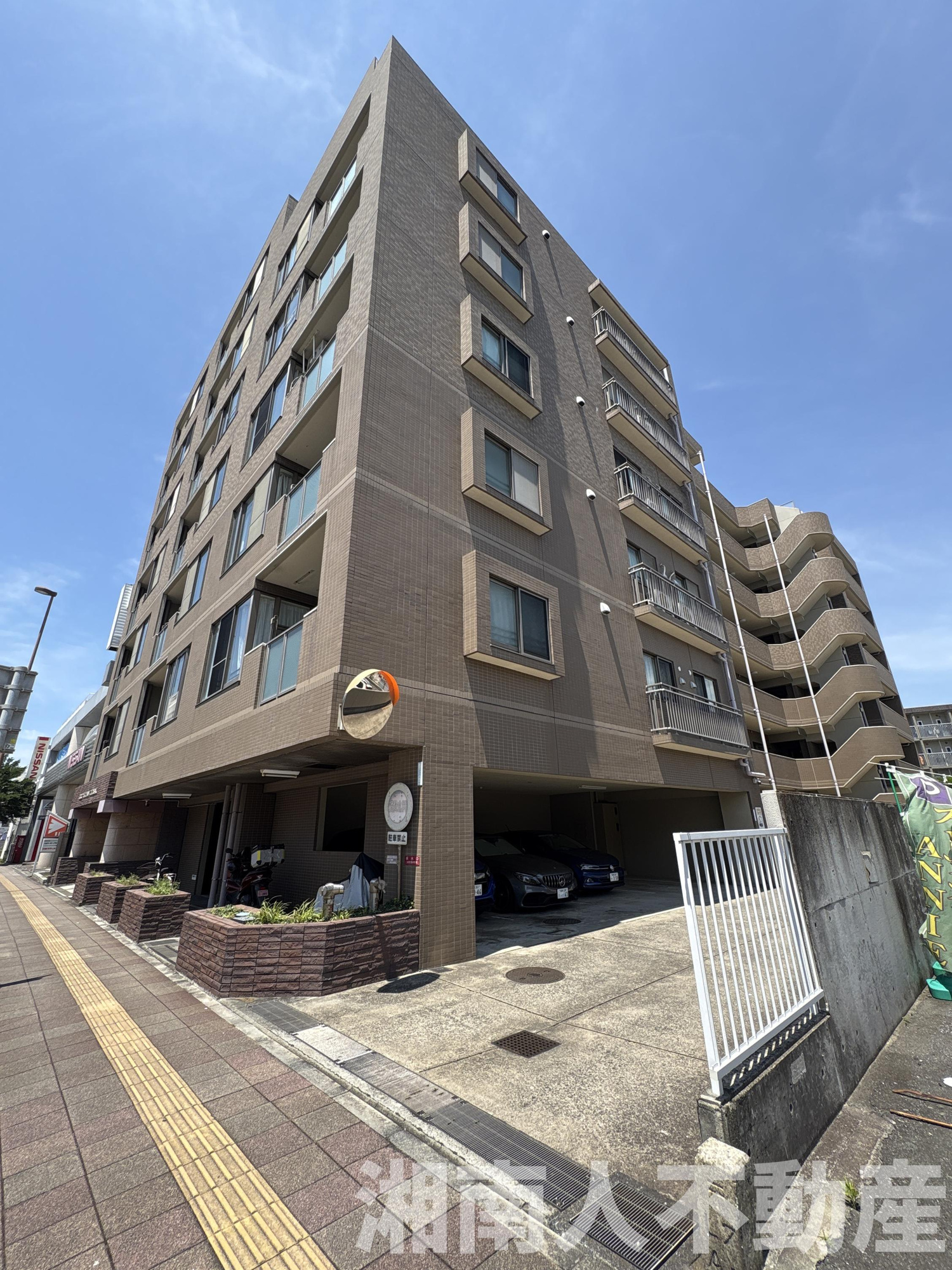 グレイス湘南茅ヶ崎の外観|おしゃれな外観です