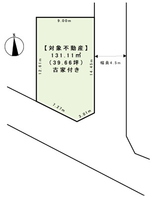 〇●平塚市山下3丁目 売地●〇の土地図