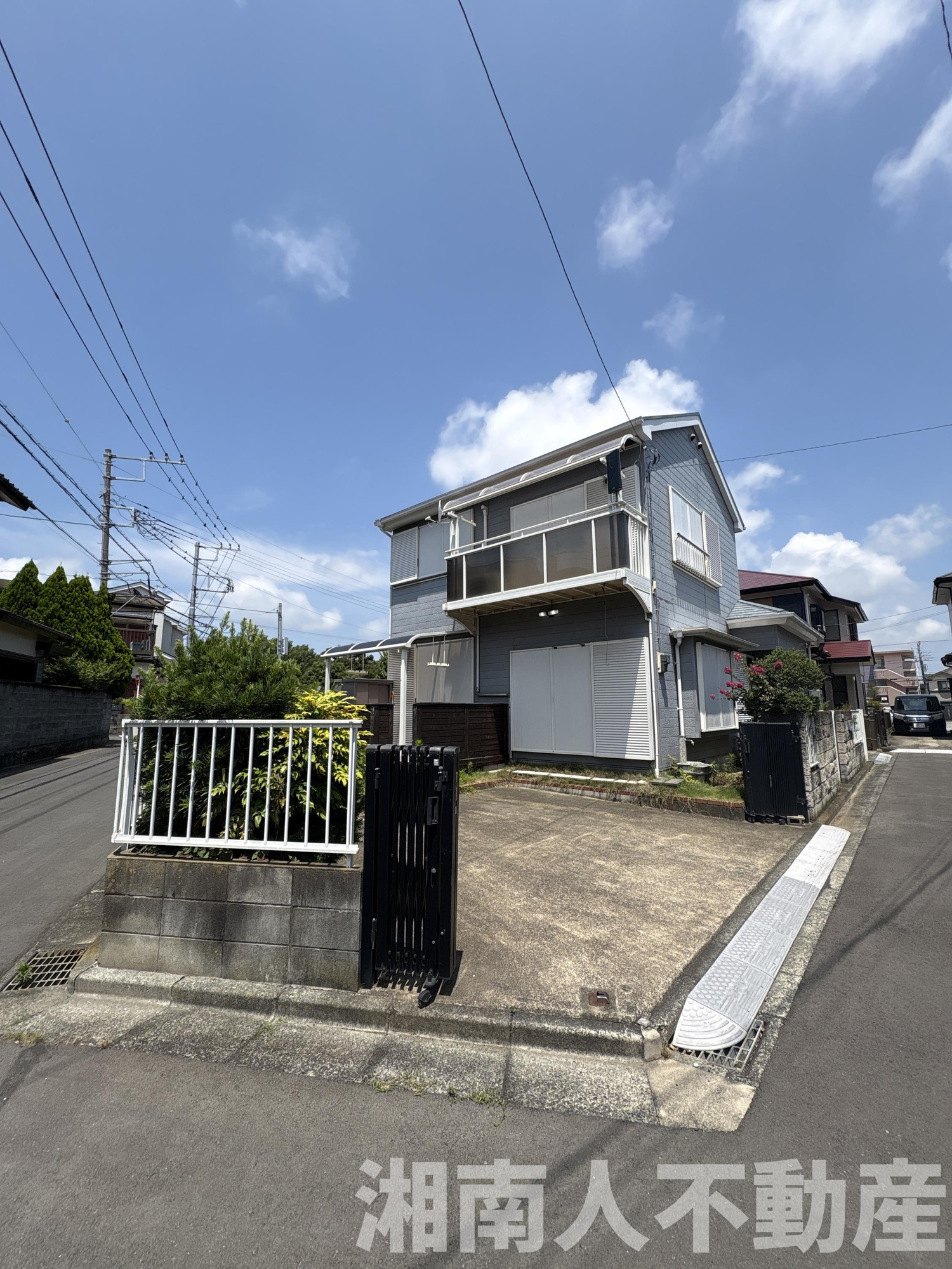 〇●平塚市山下3丁目 売地●〇の前面道路含む現地写真|前面道路含む現地写真です