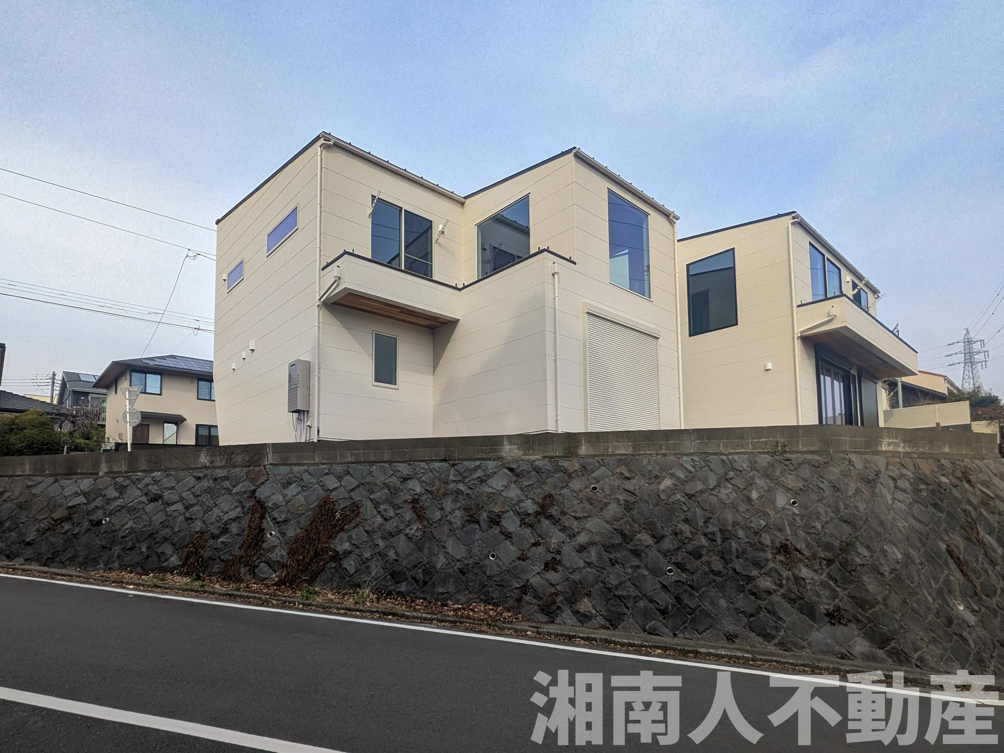藤沢市片瀬山1丁目１４－１新築戸建ての外観|物件の外観です