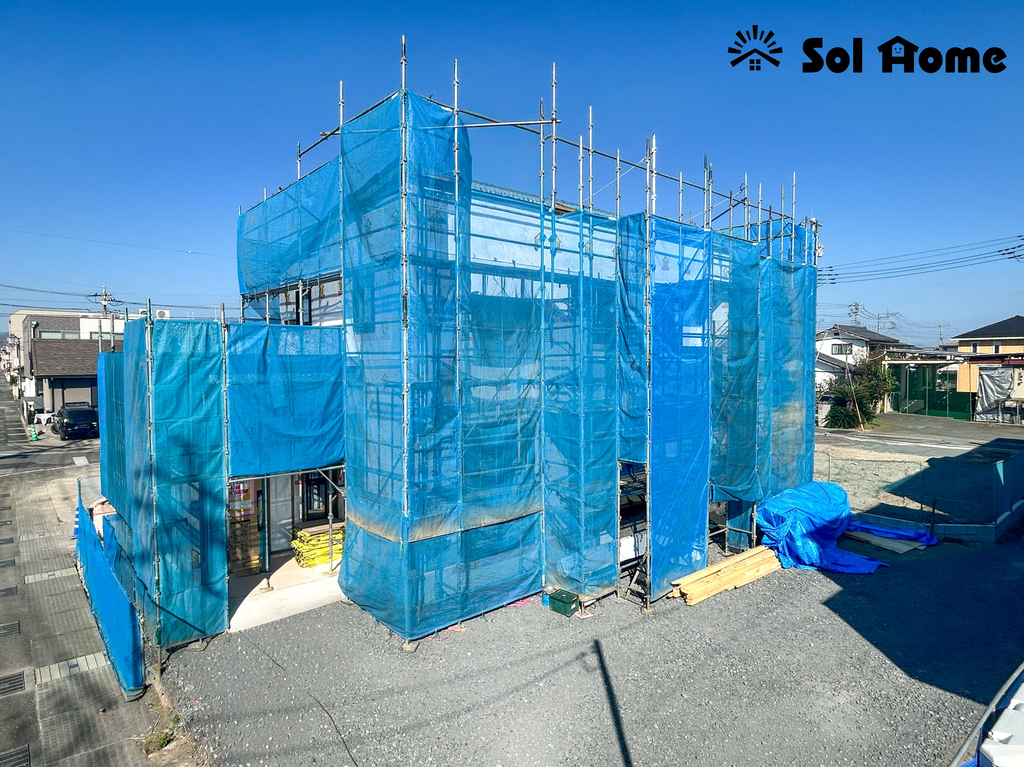 前橋市三俣町1丁目　新築住宅全2棟の外観|◆本日のご案内も大歓迎です♪◆ 図面や写真では分からない部分を不動産のプロが丁寧にご説明いたします！！ 年中無休のソルホームはいつでもお問い合わせをお待ちしております♪