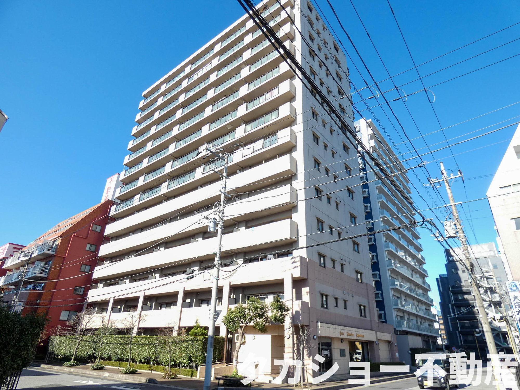 ライオンズマンション蘇我駅前の外観