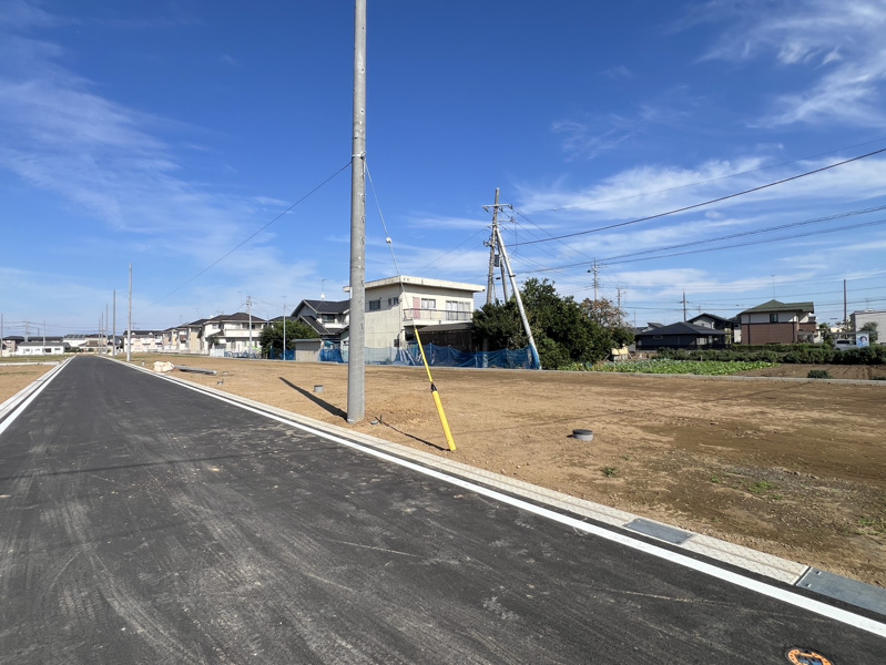 古河市上辺見２号地◆前面道路