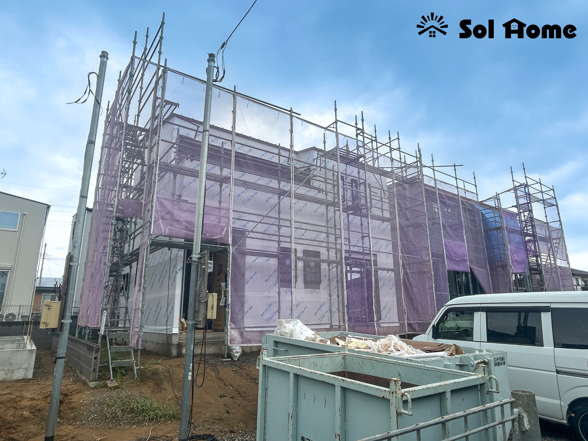 伊勢崎市南千木町第5期　新築住宅全8棟の外観|◆本日のご案内も大歓迎です♪◆ 図面や写真では分からない部分を不動産のプロが丁寧にご説明いたします！！ソルホームはいつでもお問い合わせをお待ちしております♪