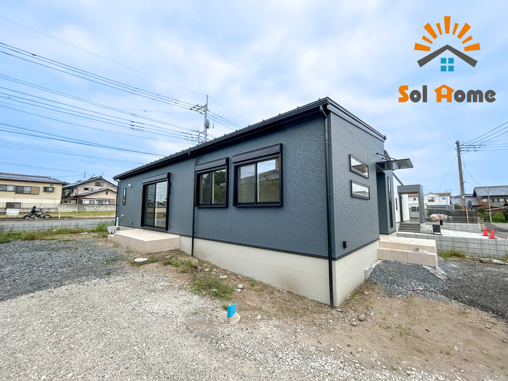 高崎市引間町　新築住宅全2区画の外観|◆本日のご案内も大歓迎です♪◆ 図面や写真では分からない部分を不動産のプロが丁寧にご説明いたします！！ソルホームはいつでもお問い合わせをお待ちしております♪