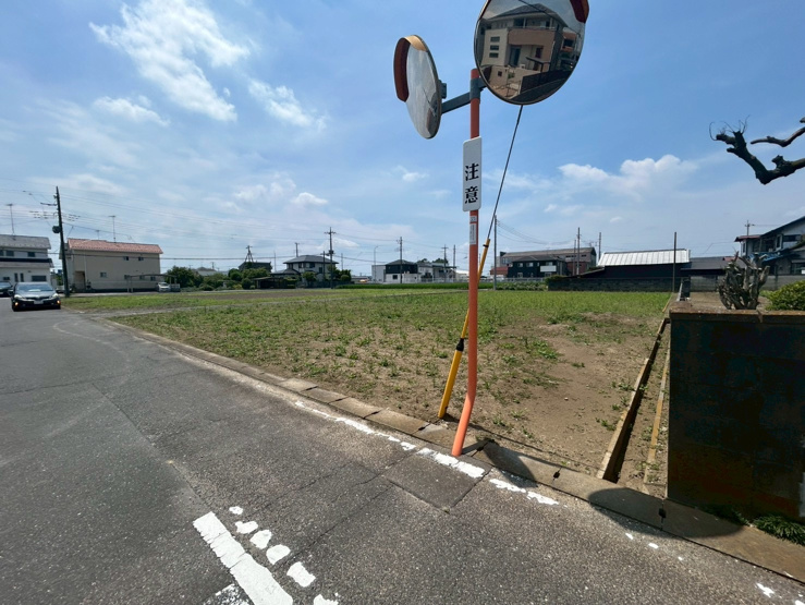 2号地　敷地面積318.21㎡（96.25坪）前面道路含む現地写真です！（2026/07/11撮影）
