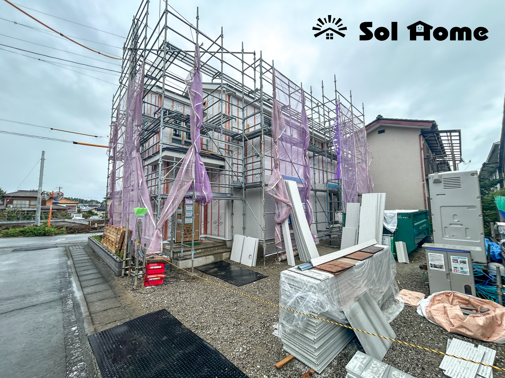 高崎市八幡町第7　新築住宅全1棟の外観|◆本日のご案内も大歓迎です♪◆ 図面や写真では分からない部分を不動産のプロが丁寧にご説明いたします！！ソルホームはいつでもお問い合わせをお待ちしております♪