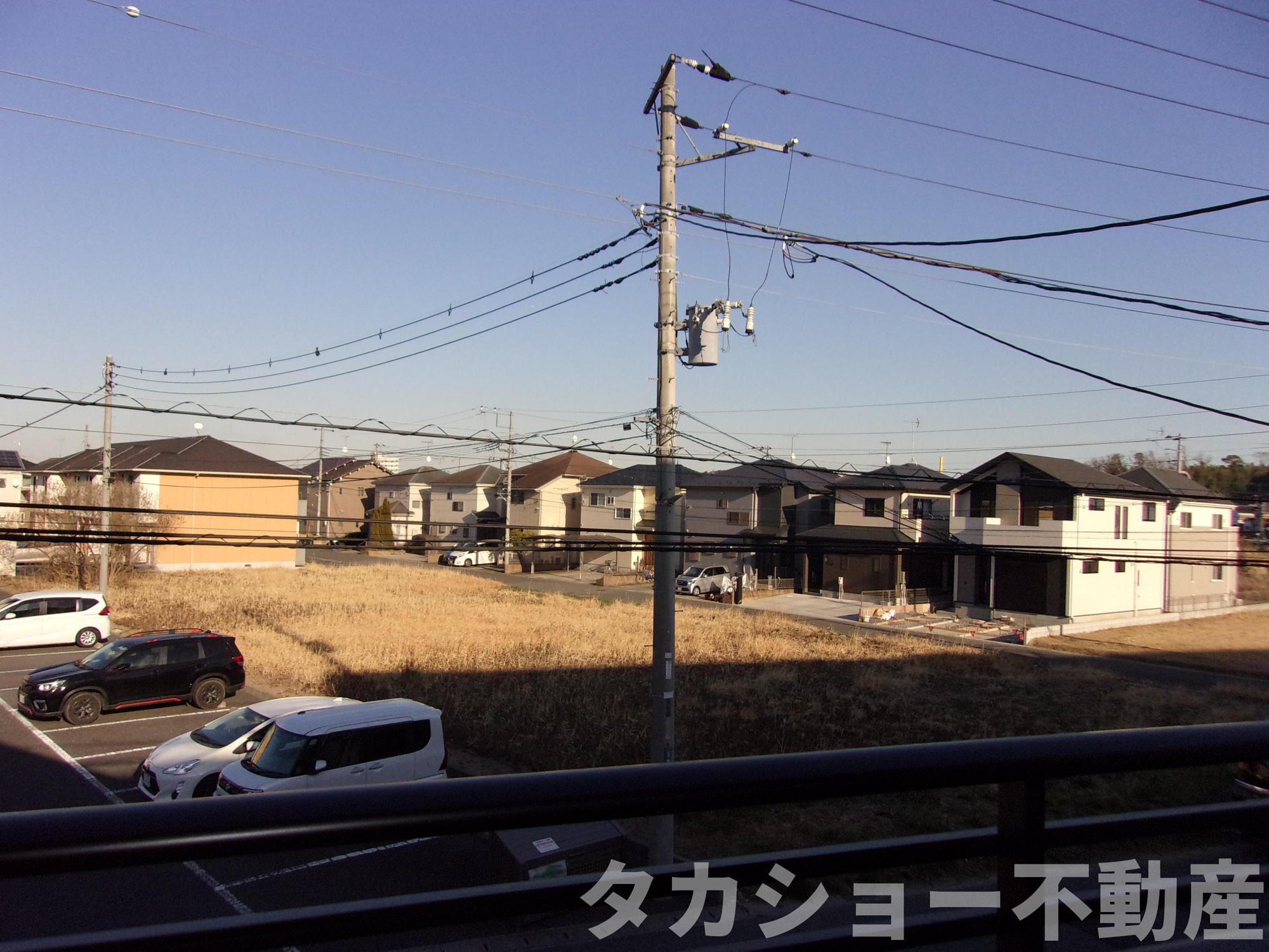 市原市姉崎西　新築戸建　全3棟の前面道路含む現地写真