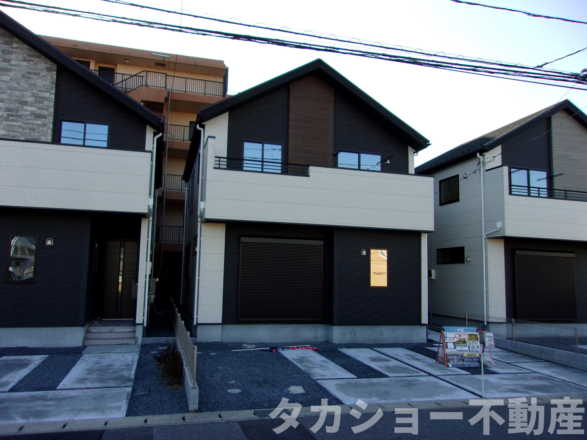 市原市姉崎西　新築戸建　全3棟の外観