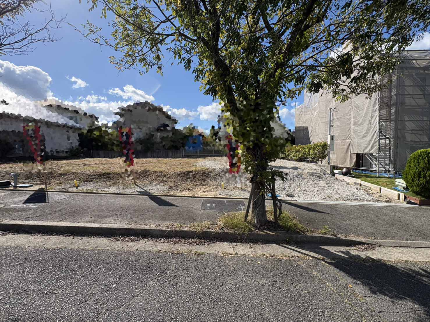 あかしあ台5丁目土地の外観