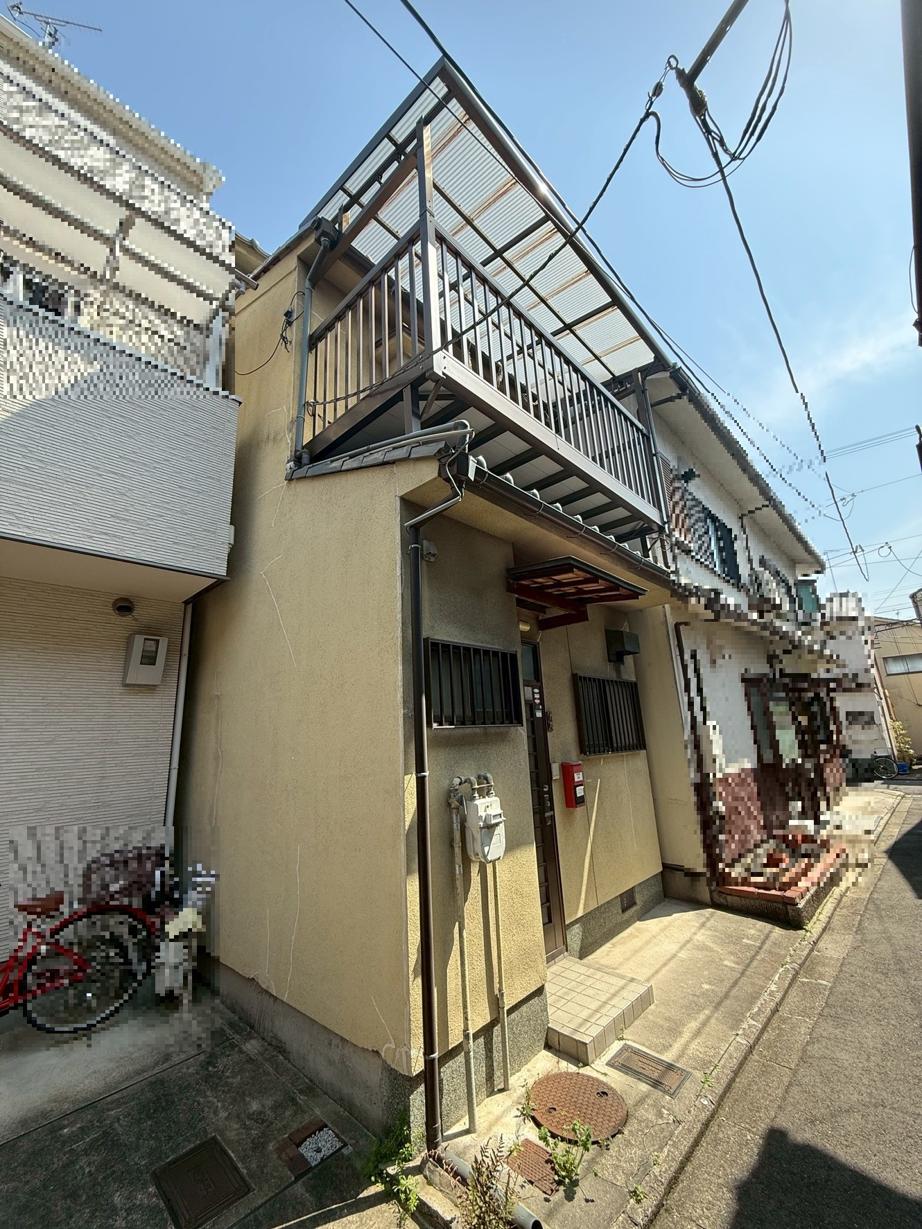 下京区中堂寺前田町戸建の外観