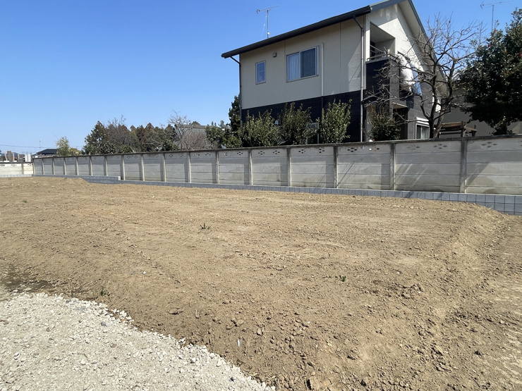 藤井上組（全3区画）2号地：2026年3/24撮影