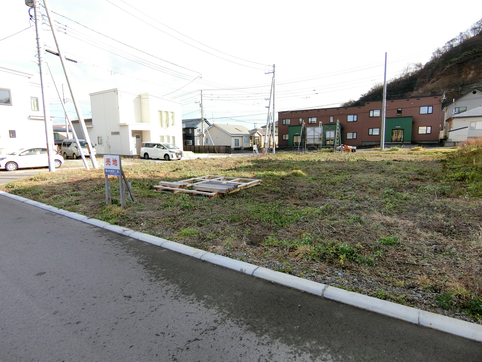 室蘭市祝津町2丁目112-15　土地の外観