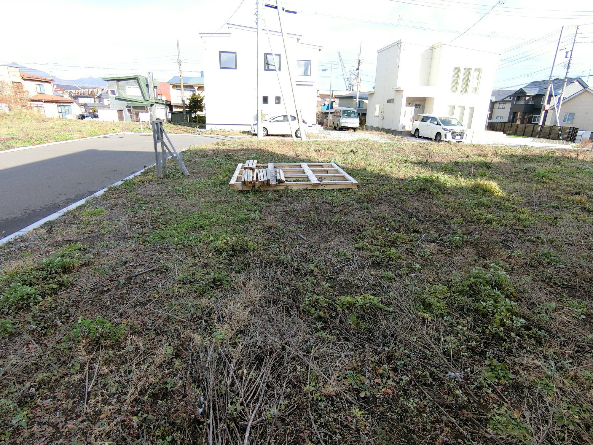 室蘭市祝津町2丁目112-15　土地の外観