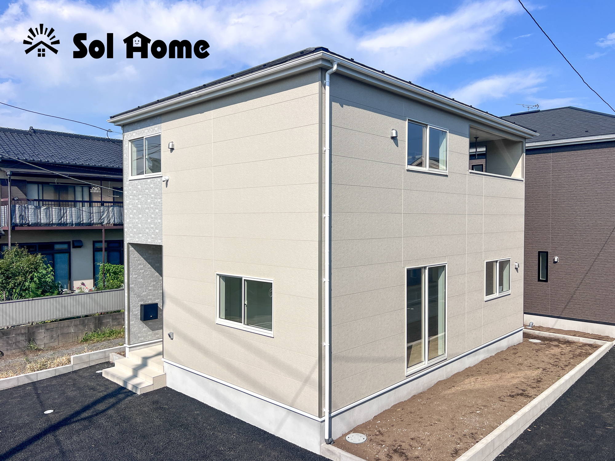 宇都宮市東峰町の新築一戸建の外観|◆本日のご案内も大歓迎です♪◆ 図面や写真では分からない部分を不動産のプロが丁寧にご説明いたします！！ 年中無休のソルホームはいつでもお問い合わせをお待ちしております♪