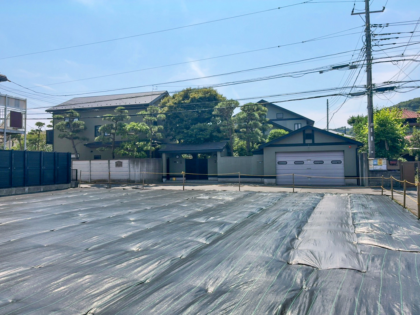 宅地分譲［鎌倉市由比ガ浜１丁目Ⅱ］の外観|現地（2026年6月撮影）