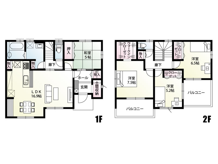 古河市幸町◆間取り図　