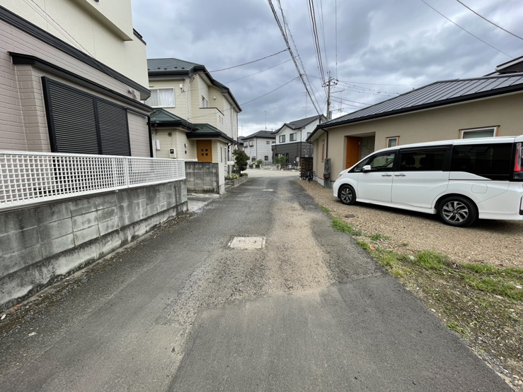 古河市幸町◆前面道路　