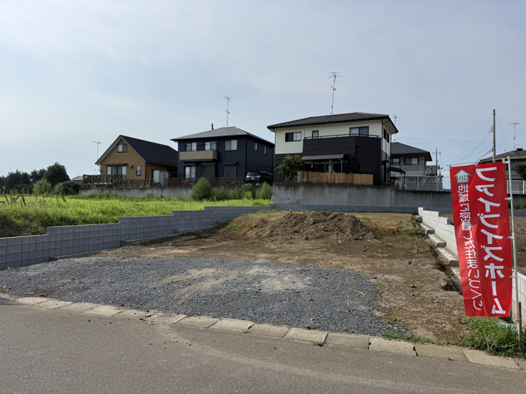 古河市坂間　１号棟◆現地写真