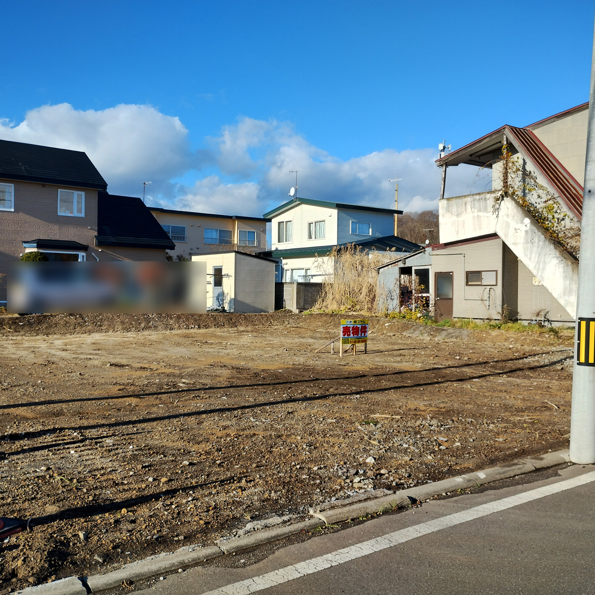 登別市片倉町4丁目6-2　土地の外観