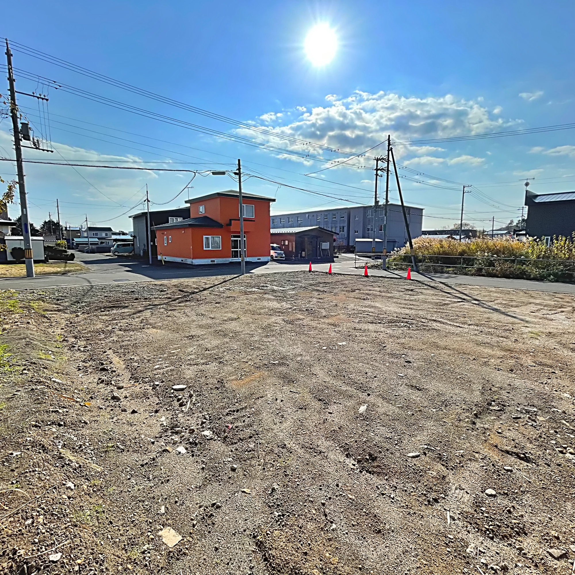 登別市片倉町4丁目6-2　土地の外観