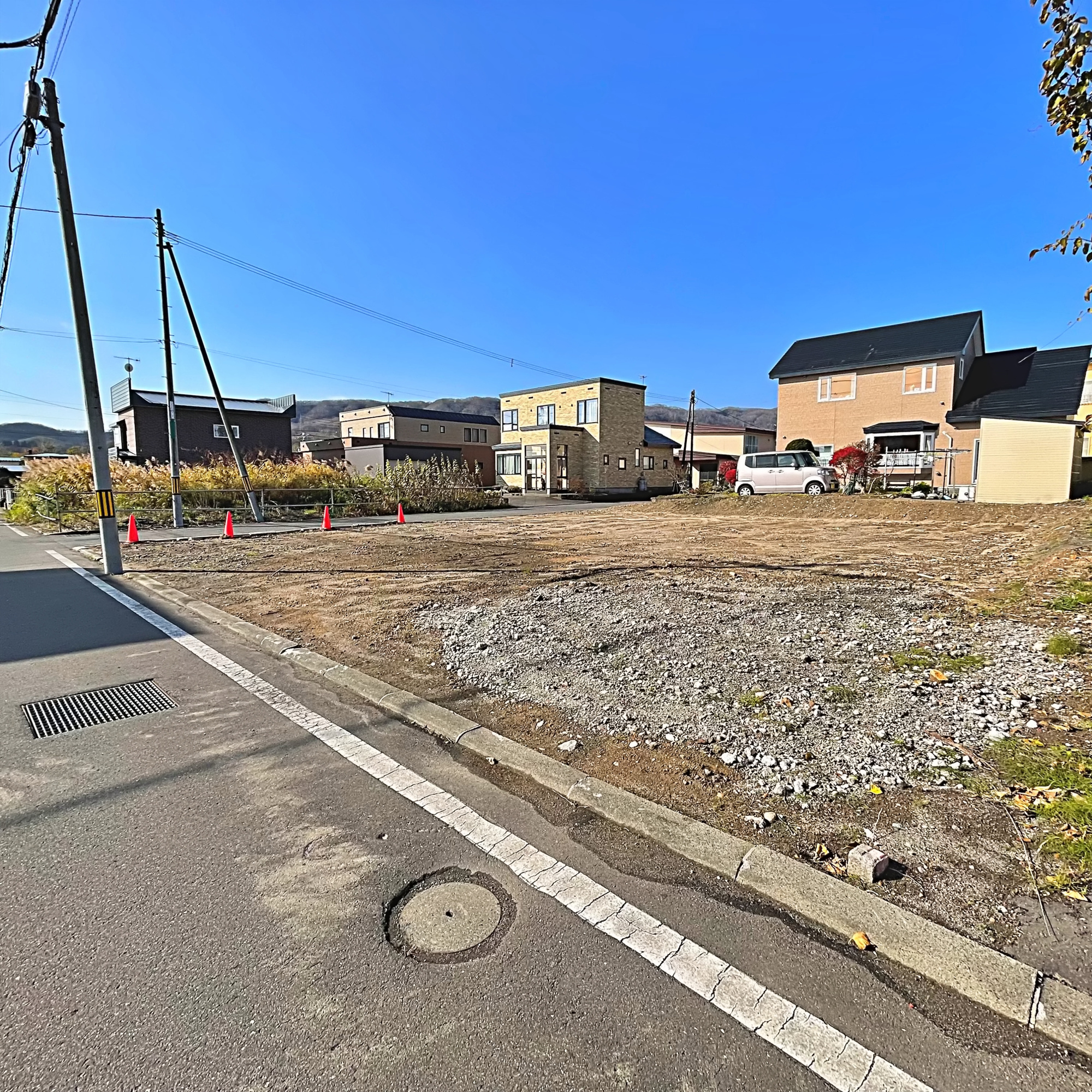 登別市片倉町4丁目6-2　土地の外観
