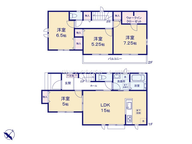 【B号棟　間取図】