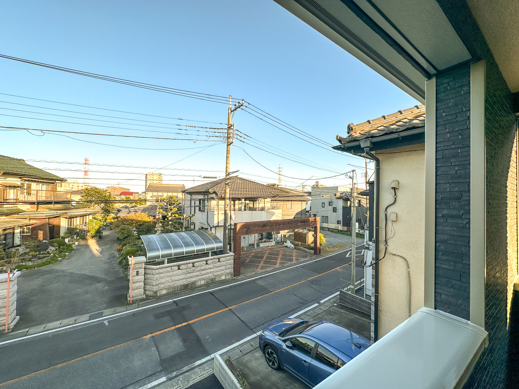 宇都宮市簗瀬３丁目の新築一戸建の展望|見晴らしの良い眺望は開放感たっぷり♪