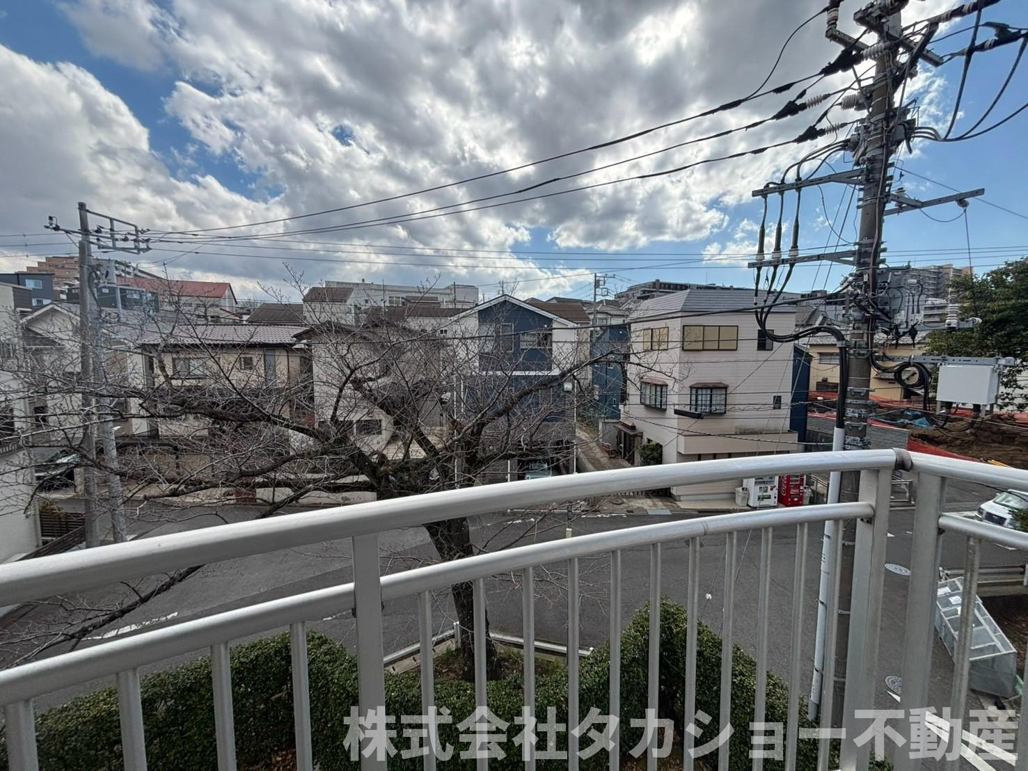 稲毛パークハウスF棟の展望