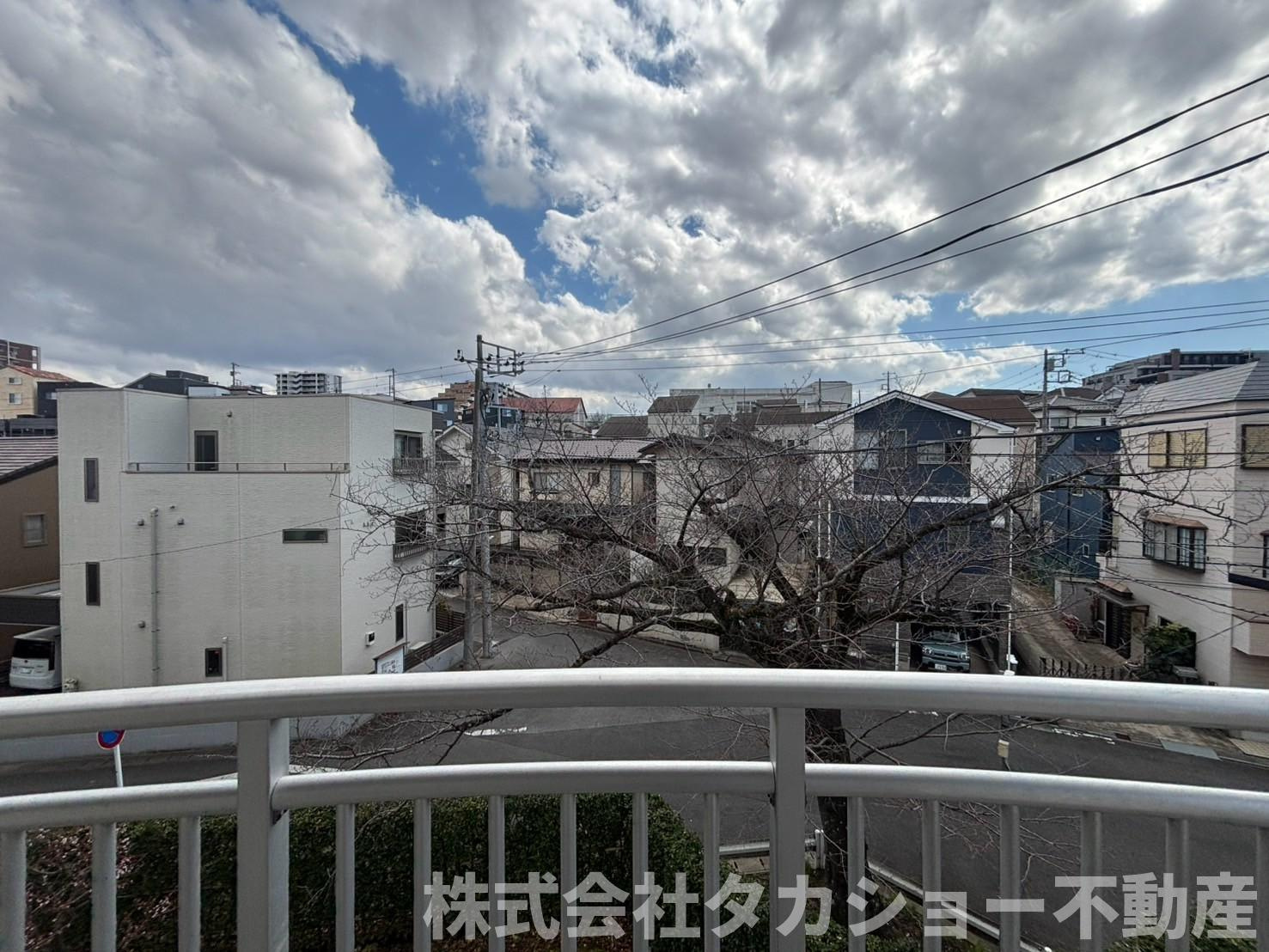 稲毛パークハウスF棟の展望