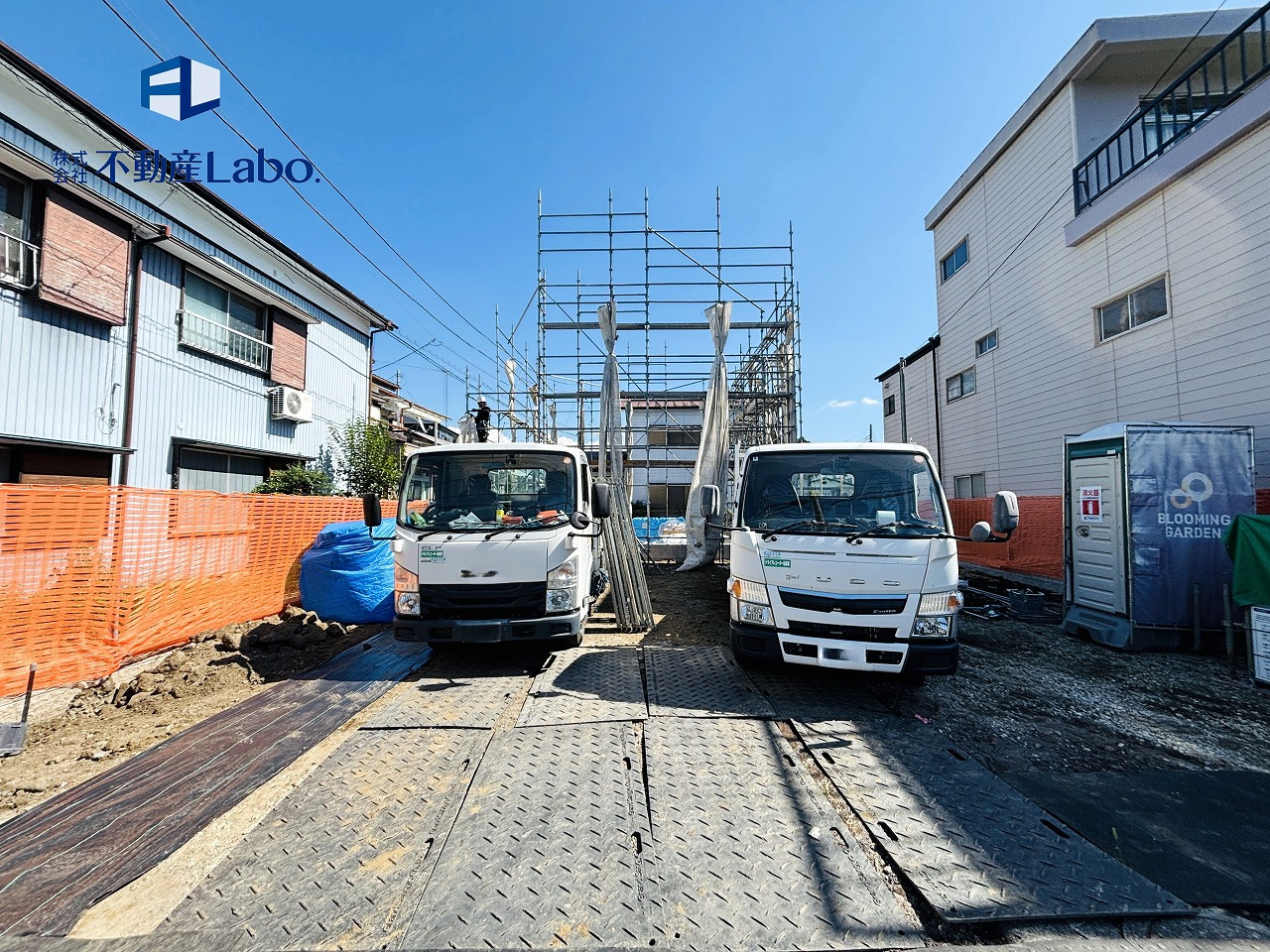 ブルーミングガーデン　富士宮市宝町　全1棟の外観|小学校まで近く徒歩4分♪パパママ安心の距離感♪