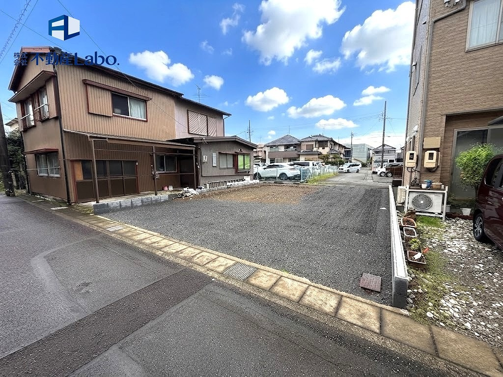 リーブルガーデン　葵区東千代田1丁目　全1棟の前面道路含む現地写真|新しい暮らしの舞台となる、建築住宅の建築予定地です♪