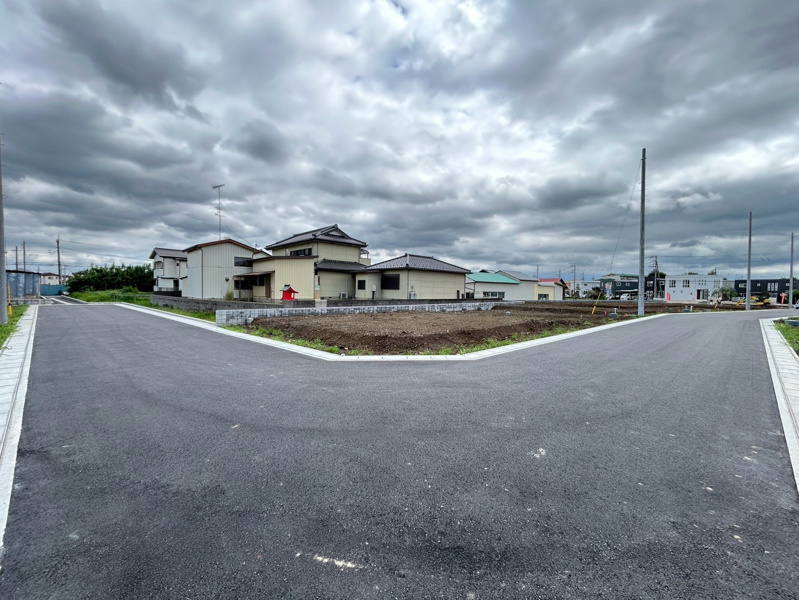 分譲地内開発道路現地写真（2026/09/05撮影）