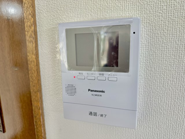 玉村町五料　中古住宅の防犯設備|安心の録画付きモニターインターフォン!!
