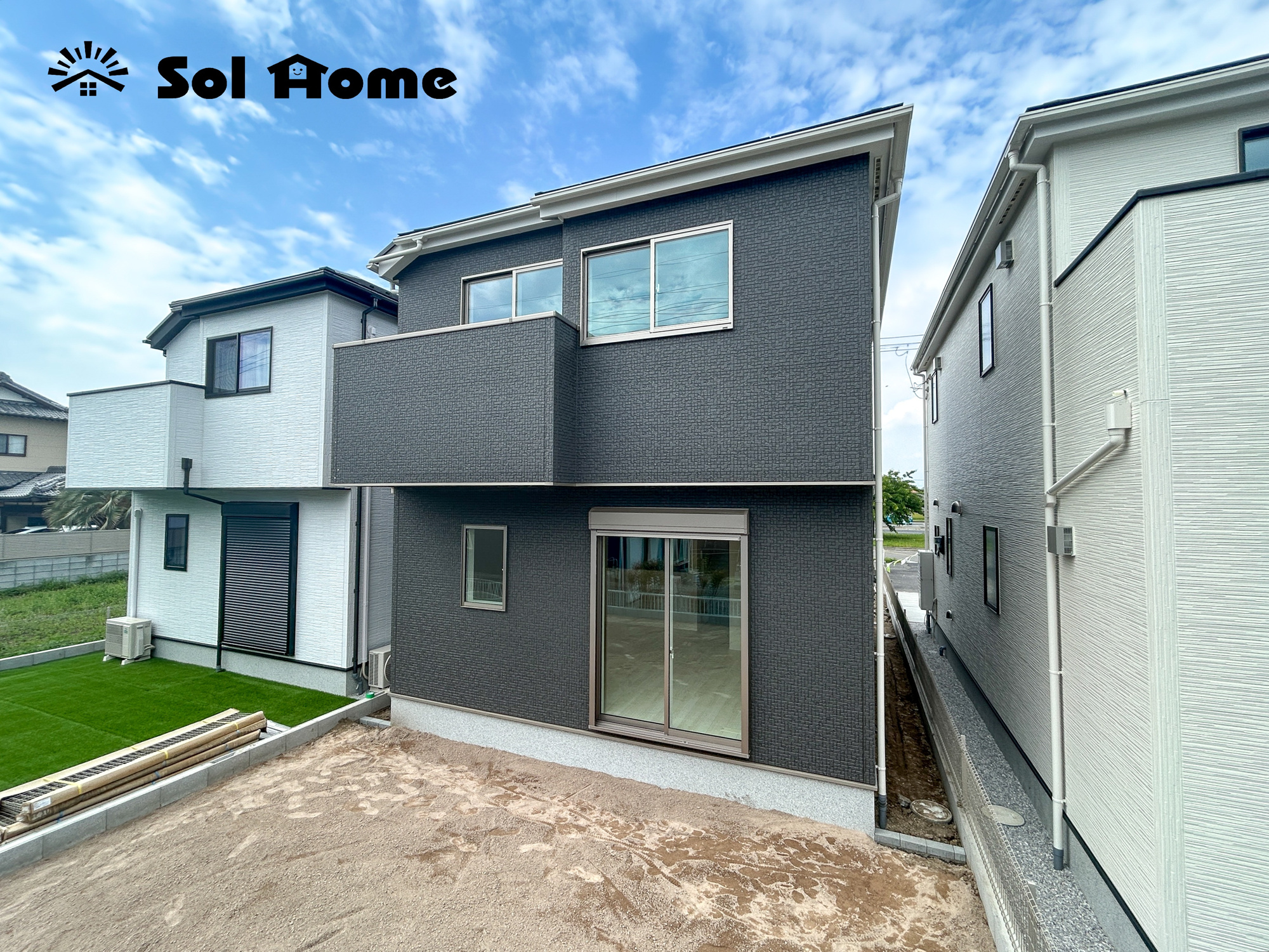 玉村町斎田第２期　新築住宅全7棟の外観|◆本日のご案内も大歓迎です♪◆ 図面や写真では分からない部分を不動産のプロが丁寧にご説明いたします！！ 年中無休のソルホームはいつでもお問い合わせをお待ちしております♪