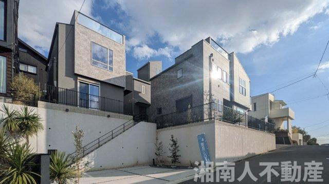 藤沢市片瀬山１丁目６－２７新築戸建ての外観|外観もきれいです