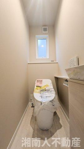 藤沢市片瀬山１丁目６－２７新築戸建てのトイレ|トイレも気になるポイント
